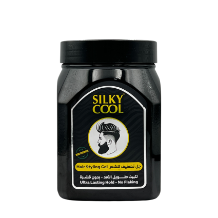 Silky Cool Hair Styling Gel 900 ml – Yellow