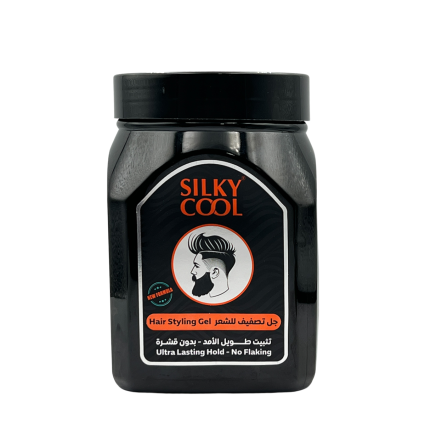 Silky Cool Hair Styling Gel 900 ml – Red