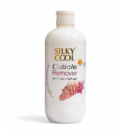 Silky Cool Cuticle Remover – مزيل احترافي للجلد المحيط بالأظافر، 500 مل