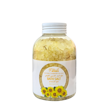 Amora Caribbean Sea Floral Bath Salt – Adoration – 600g