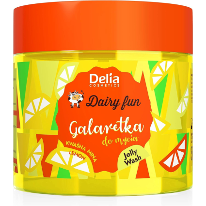 Delia Lemon Face & Body Jelly Wash – 350g