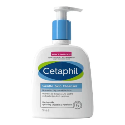 Cetaphil Gentle Skin Cleanser for Normal to Dry, Sensitive Skin 236 ml