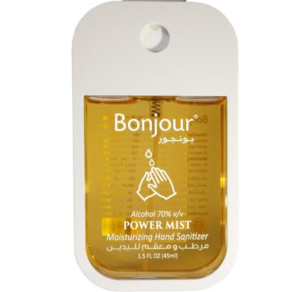 Bonjour Moist Hand Sanitizer – Orange – 45 ML