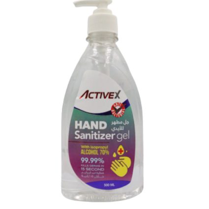 ActiveX Hand Sanitizer Gel – 500Ml