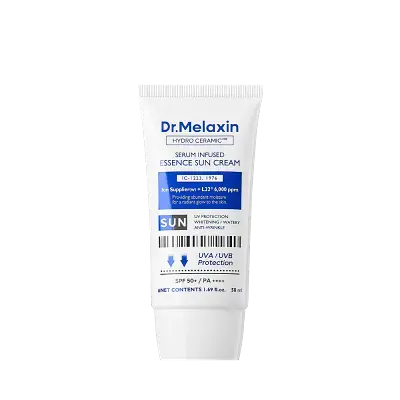 Dr. Melaxin Hydro Cream Serum Infused Essence Sun Cream – Hydrating Daily Facial Sunscreen – 50 ml