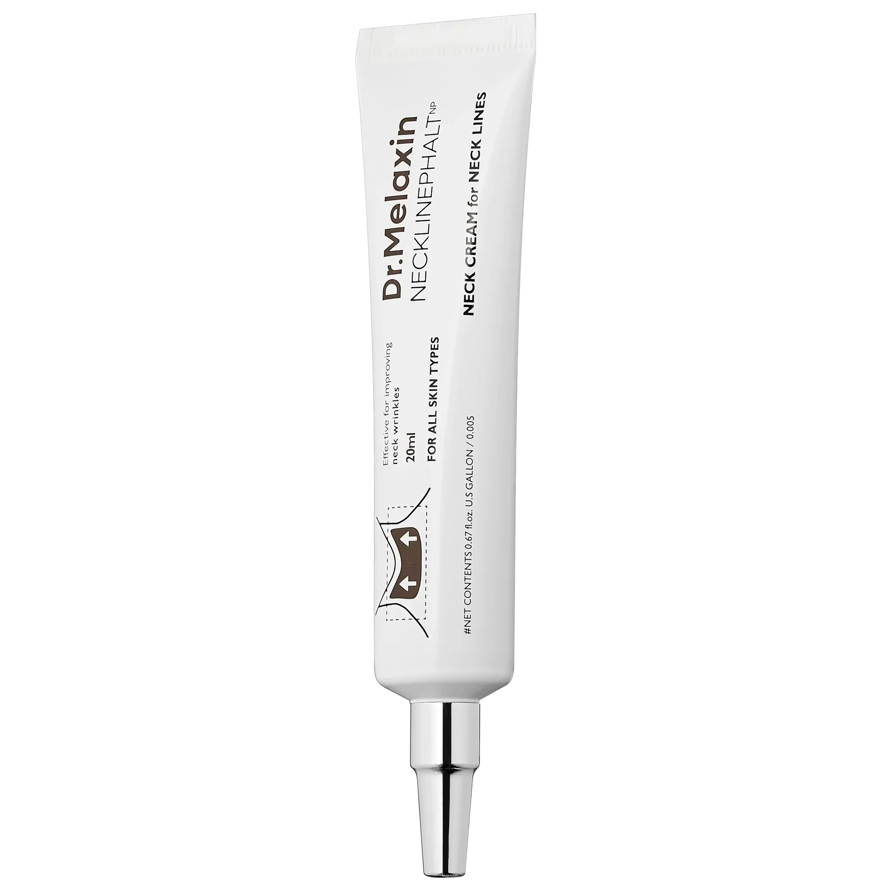 Dr. Melaxin Necklinephalt Neck Cream – Firming & Smoothing Neck Care – 20 ml