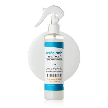 Dr. Melaxin Peel Shot Exfoliating TX Spray – Smoothing & Brightening Body Care – 200 ml