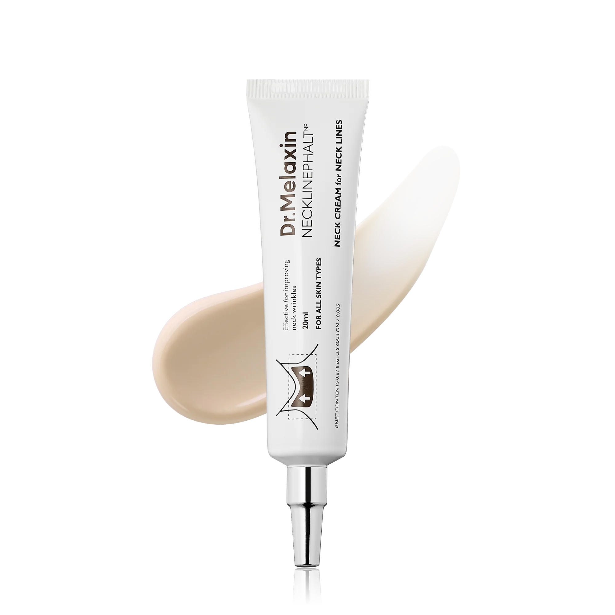 Dr. Melaxin Necklinephalt Neck Cream – Firming & Smoothing Neck Care – 20 ml - Image 2
