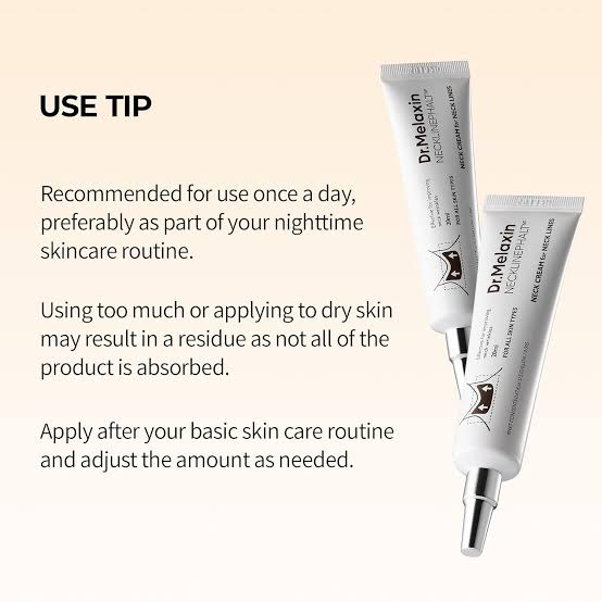 Dr. Melaxin Necklinephalt Neck Cream – Firming & Smoothing Neck Care – 20 ml - Image 3