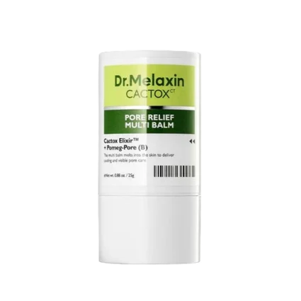 Dr. Melaxin Cactox Pore Relief Multi Balm – Smoothing, Hydrating & Pore Care Stick – 25 g