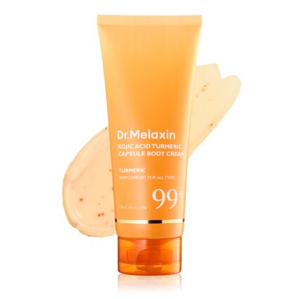 Dr. Melaxin Kojic Acid & Turmeric Body Cream – Brightening & Moisturizing Body Care – 200 g