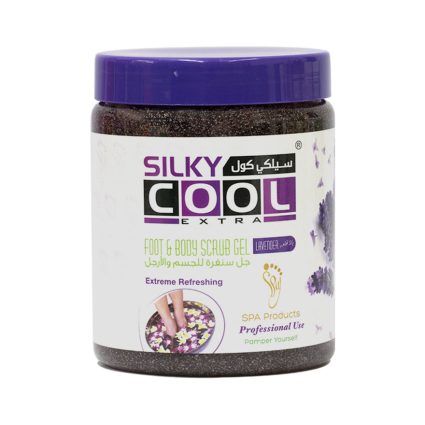 Silky Cool Foot & Body Scrub Gel 1 Litre – Lavender