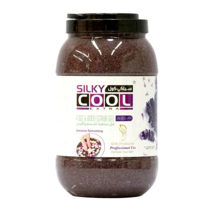 Silky Cool Lavender Foot & Body Scrub Gel