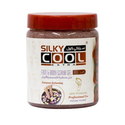 Silky Cool Foot & Body Scrub Gel – Rose (500ml)