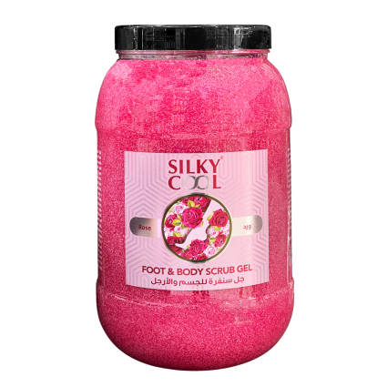 Silky Cool Rose Foot & Body Scrub Gel