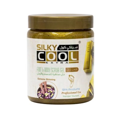 Silky Cool Foot & Body Scrub Gel Gold – 1litre