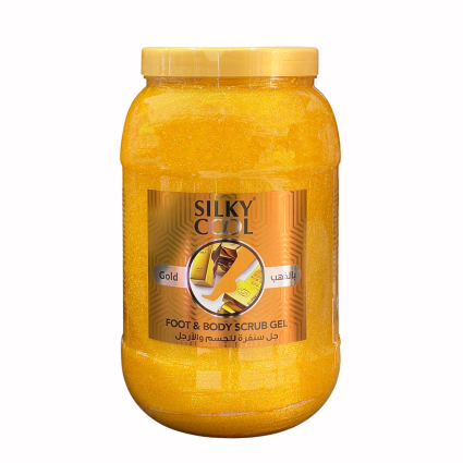 Silky Cool Gold Foot & Body Scrub Gel