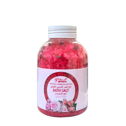 Amora Caribbean Sea Floral Bath Salt – Seductive – 600g