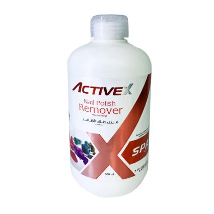 ActiveX Nail Polish Remover – Gentle & Residue-Free Nail Polish Removal – White, 500 ml
