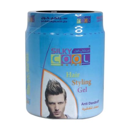 Silky Cool Hair Styling Gel – Professional Hold & Styling Control – 1000 ml