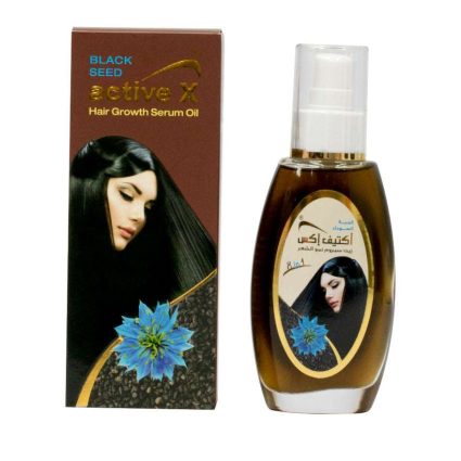 ActiveX Hair Growth Serum 100 ml 8 in 1 Black Seed Oil | Stimulate Hair Growth and Nourish Scalp