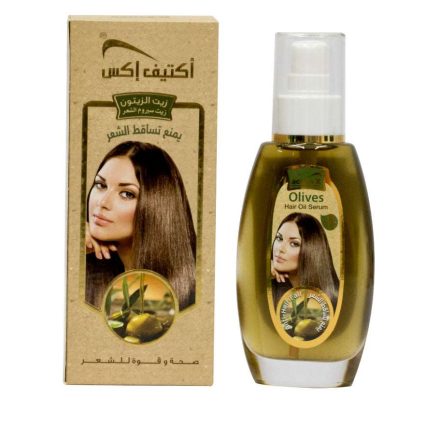 ActiveX Hair Oil Serum 100 ml 10 in 1 Anti Hair Fall (Olives) | Nourish and Strengthen Hair