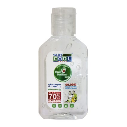 Silky Cool Green Hand Sanitizer Gel – 60 Ml