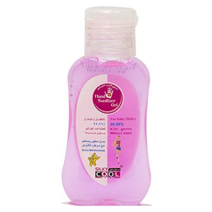 Silky Cool Pink Hand Sanitizer Gel – 60 Ml