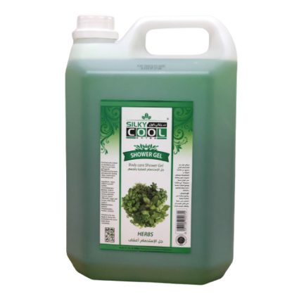 Silky Cool Herbs Shower Gel – 5 L