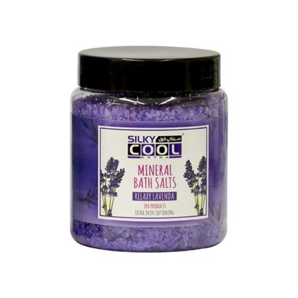 Silky Cool Lavender Mineral Bath Salt – 750g