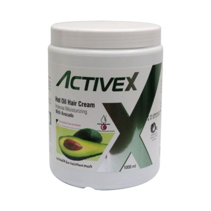 ActiveX Hot Oil Hair Cream 1000 Ml – Avocado | Intense Hydration and Nourishment (New)
