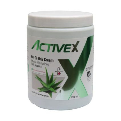 ActiveX Hot Oil Hair Cream 1000 Ml / 500 ml – Aloe Vera (New) | Hydrating and Nourishing