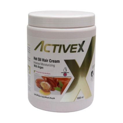 ActiveX Hot Oil Hair Cream 1000 Ml/ 500 ml – Argan | Nourishing and Smoothing