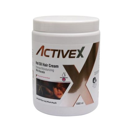 ActiveX Hot Oil Hair Cream 1000 Ml / 500 ml – Keratin , Nourishing and Repairing