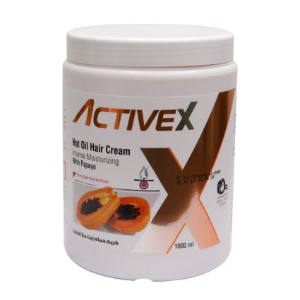 ActiveX Hot Oil Hair Cream 1000 Ml – Papaya | Nourishing and Revitalizing
