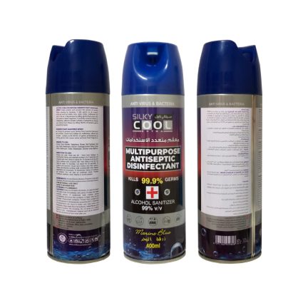 Silky Cool Marine Blue Antiseptic Disinfectant – 400 Ml