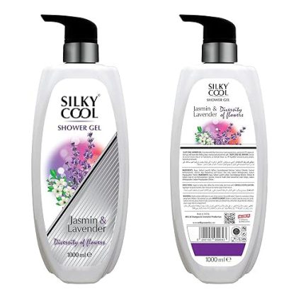Silky Cool Body Shower Gel – Jasmin & Lavander – 1000 ml