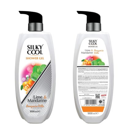 Silky Cool Body Shower Gel – Lime & Mandarin – 1000 ml