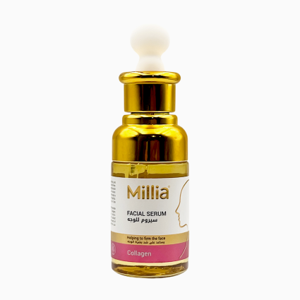 Millia Collagen Choose Between Cream (100 ml) or Serum (40 ml) – Anti-Aging Collagen Skincare for Firm, Hydrated, and Youthful Skin – Serum Only/-