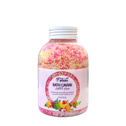 Amora Bath Caviar Beads – Tropical – 370 g