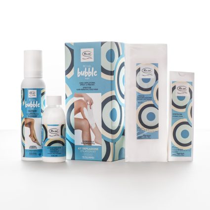 Roial Spray-On Bubble Cold Wax Kit – Sensitive skin type (Blue) – 150ml