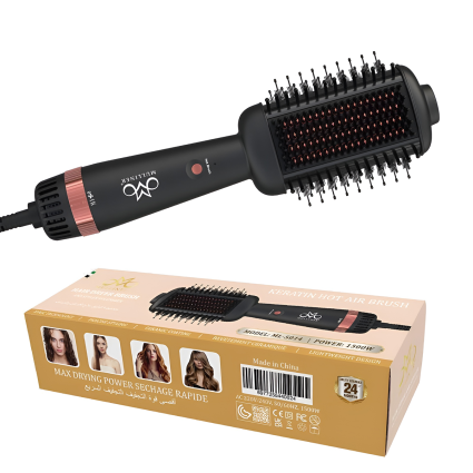 Pilot ML-5014 Hair Dryer & Blow-Dry Brush – One-Step Hair Styler with Ionic Technology for Smooth, Frizz-Free Results