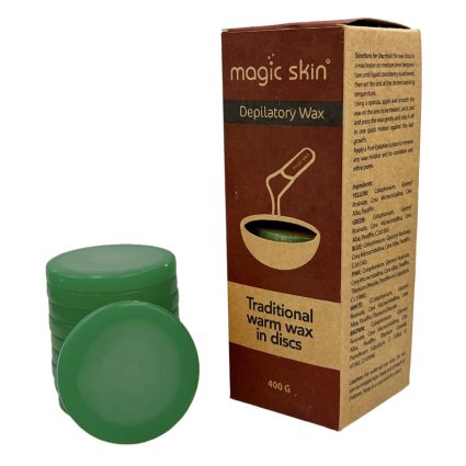 Magic Skin Disc Wax 400 ml Green