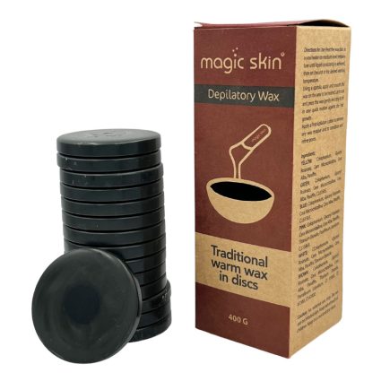 Magic Skin Disc Wax 400 ml – Charcoal