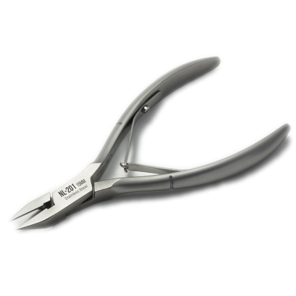 Nghia NL-201 JAW14 Professional Stainless Steel Nail Nipper – Full Jaw Double-Spring Nail Cutter