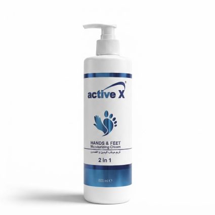 Activex Hands & Feet Cream 2in1 500ml – Deep Moisturizing with Shea Butter