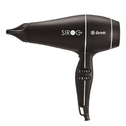Ceriotti Siroc Professional Hair Dryer 2500W – High-Performance Salon Blow Dryer with Elegant Design – Silver Lining