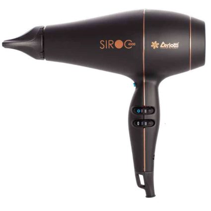 Ceriotti Siroc Professional Hair Dryer 2500W – High-Performance Salon Blow Dryer with Elegant Design – Rose Gold Lining