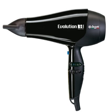 Ceriotti Bi Evolution 5000 Professional Hair Dryer – High-Performance Salon Blow Dryer for Professional Hairstylists – Black