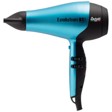 Ceriotti Bi Evolution 5000 Professional Hair Dryer – High-Performance Salon Blow Dryer for Professional Hairstylists – sky blue